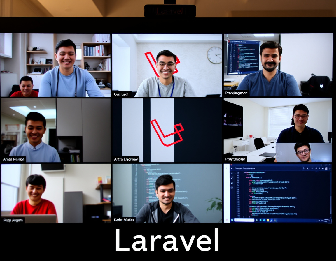 Laravel全球线上聚会一幕