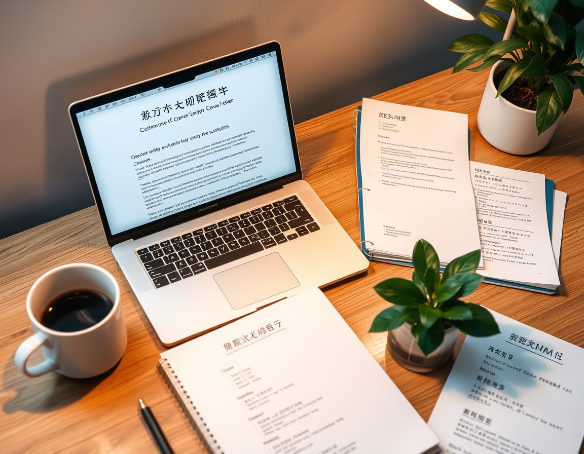 定制化求职信写作思路示意