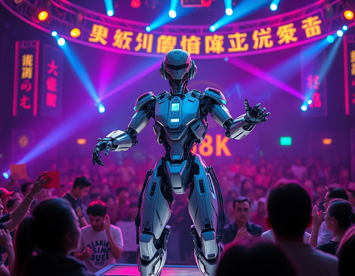 机器人舞台表演