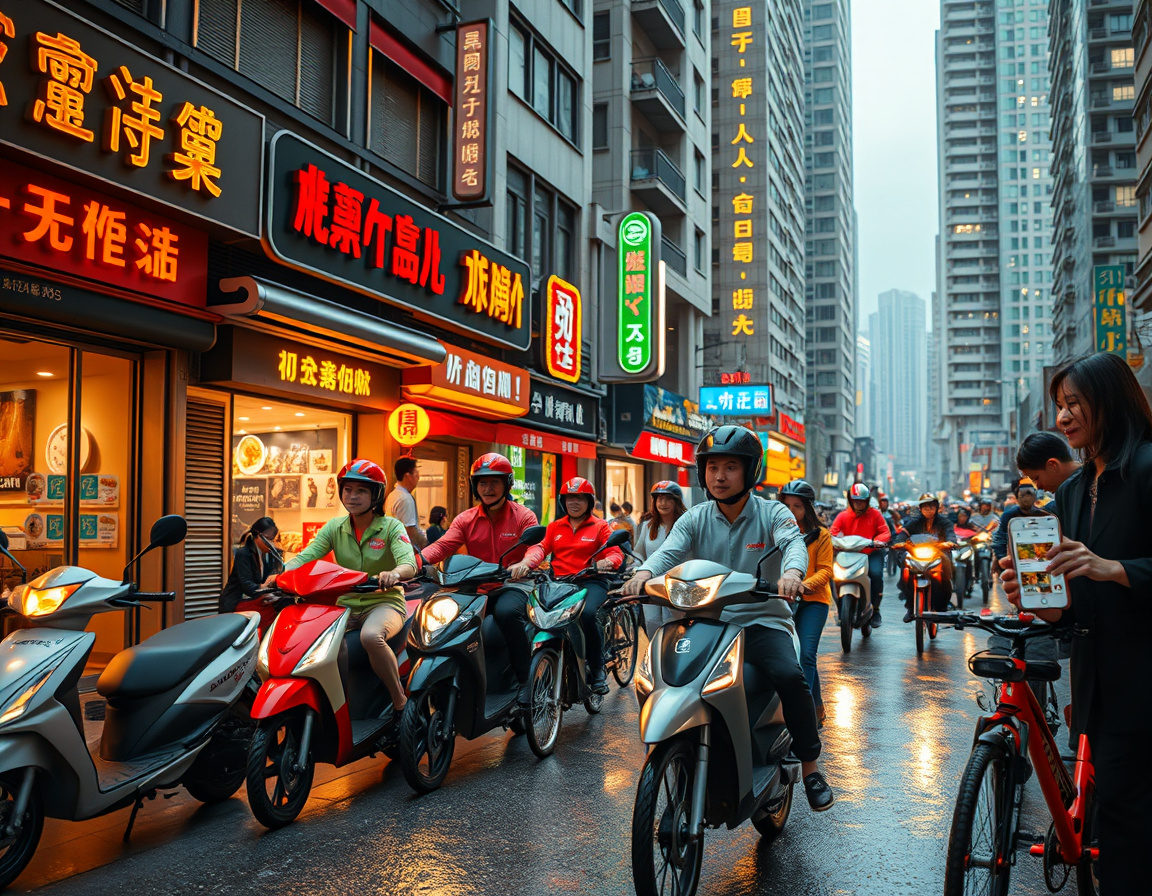 外卖市场格局