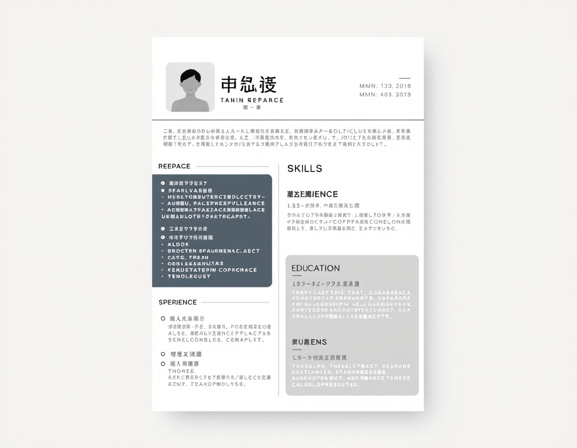 简历智能标签示意