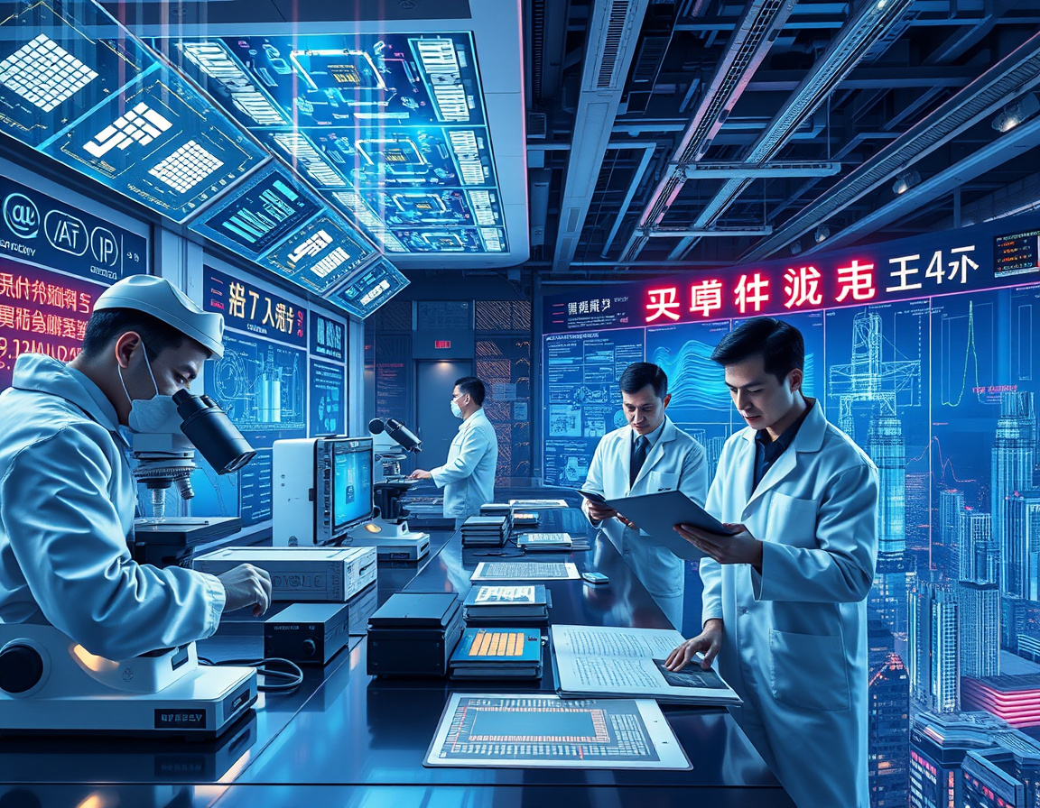 芯片产业链政策支持示意图