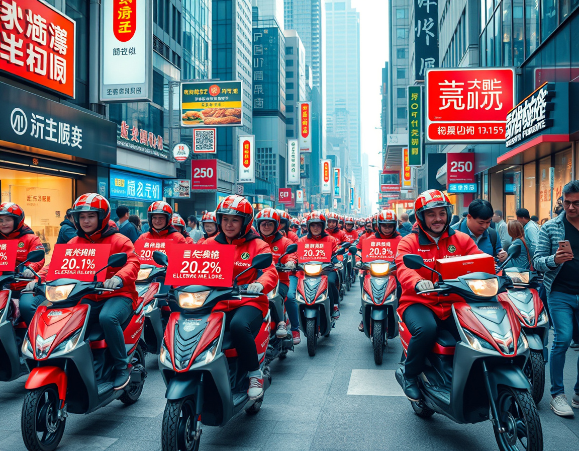 2025外卖补贴战场景