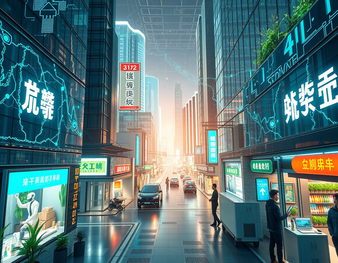 智能经济社会愿景图