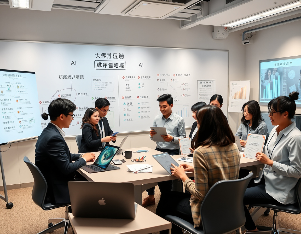 年轻人职业技能转变