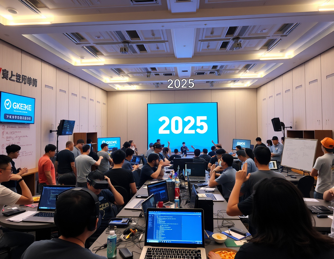 2025 GKE黑客马拉松现场氛围