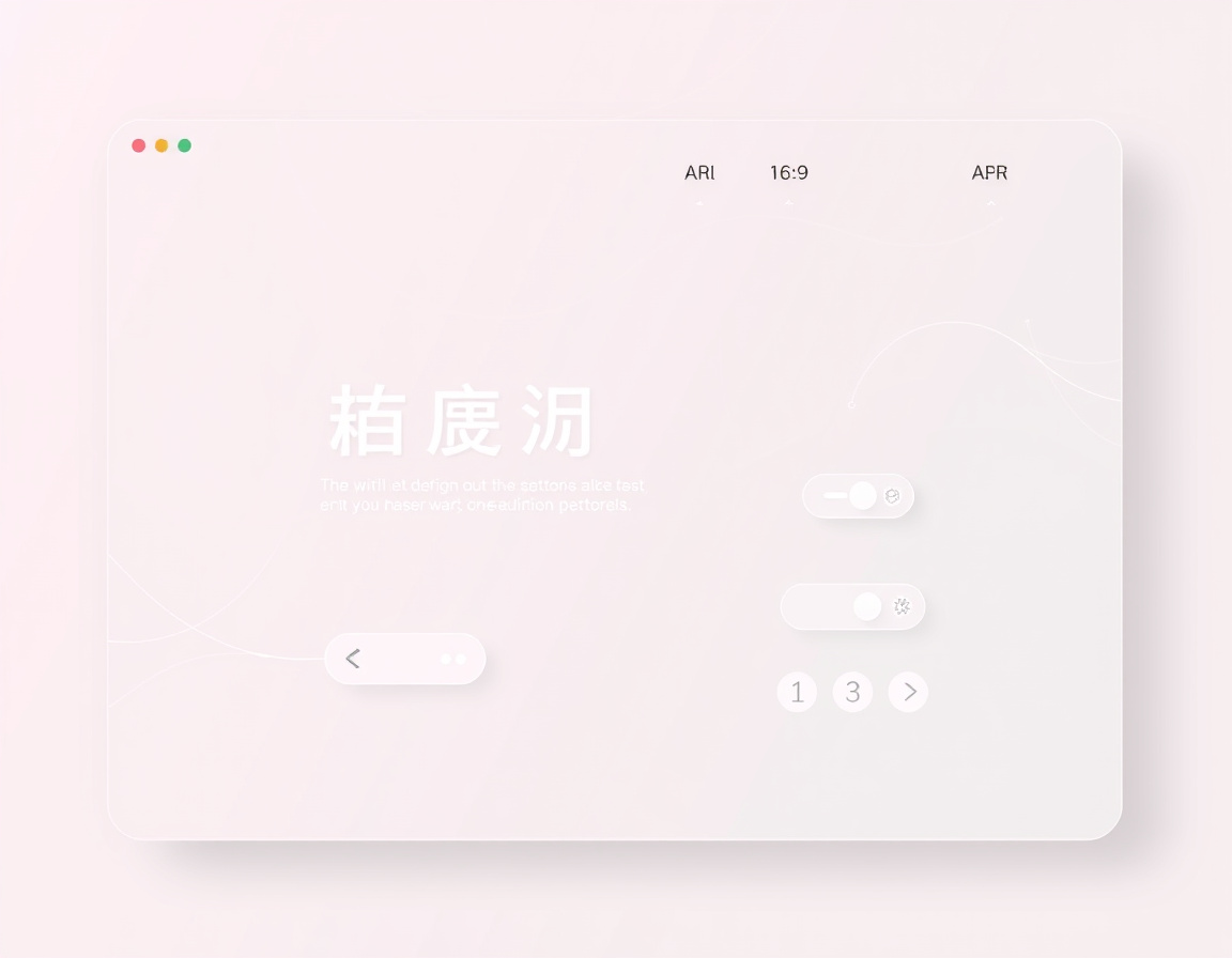 轻量化网页交互体验