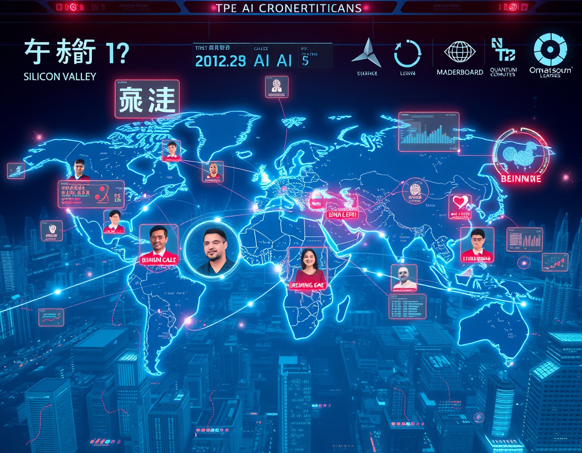 全球大模型竞争态势