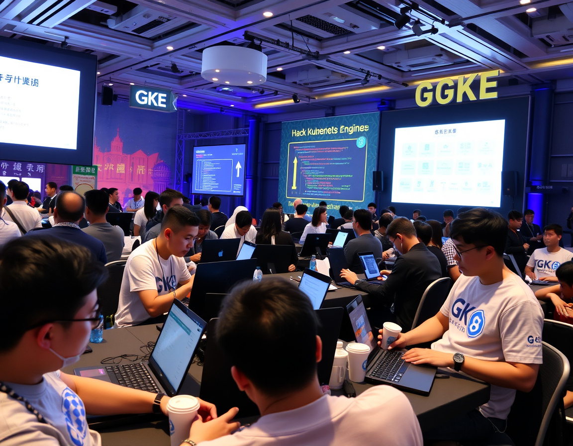 GKE黑客马拉松现场