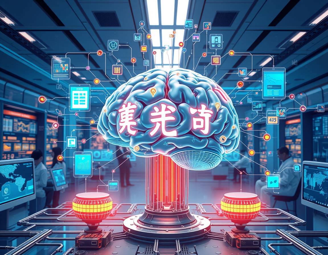 多模态人工智能示意图