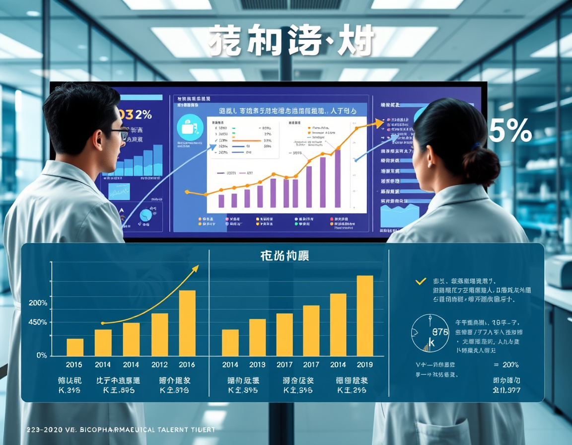 生物制药人才跳槽趋势图