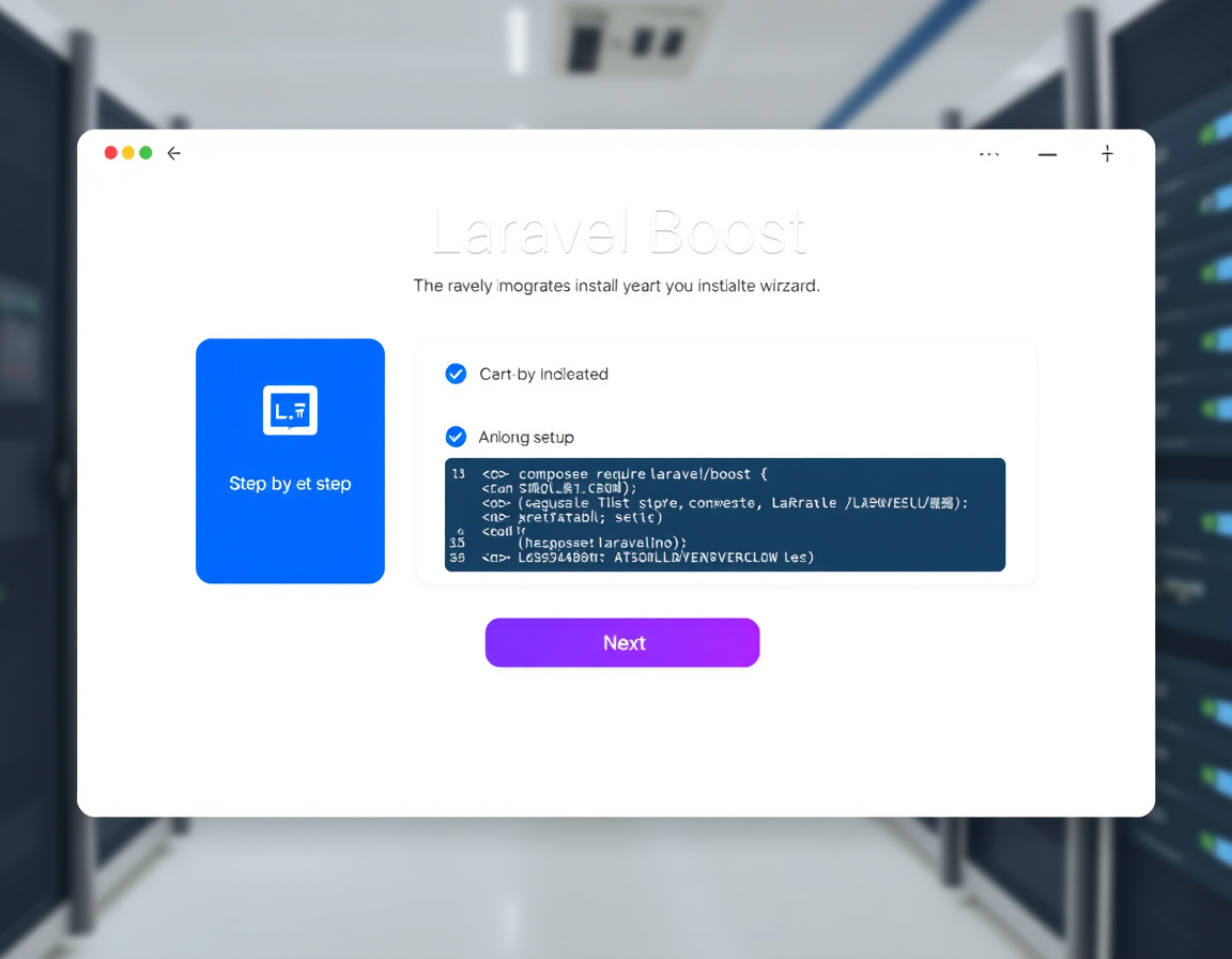 Laravel Boost 交互安装界面