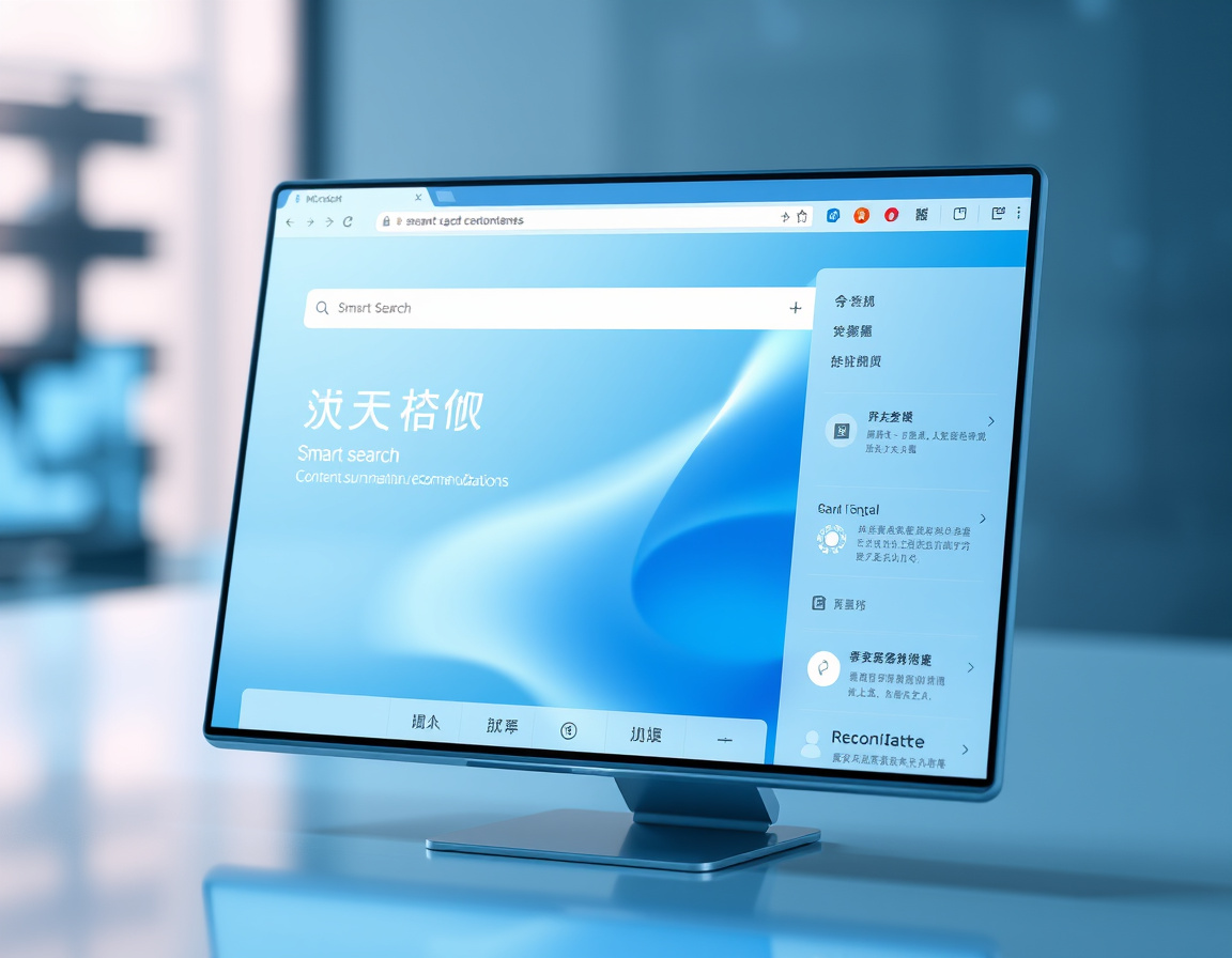 Microsoft Edge 新特性界面