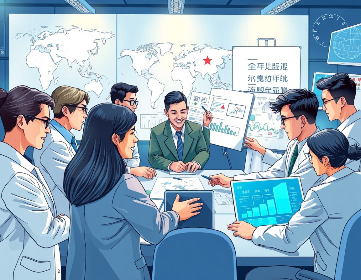 国际合作创新示意图