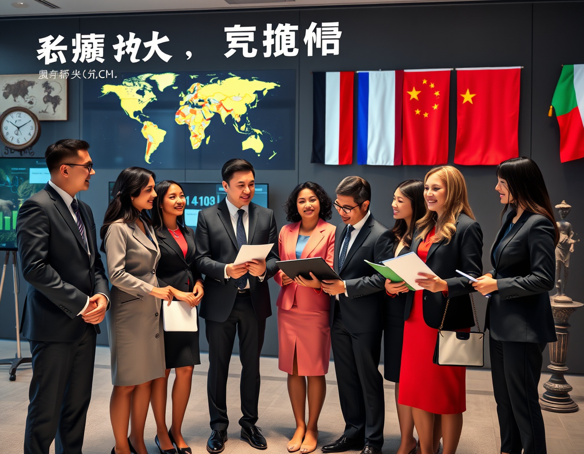国际合作示意