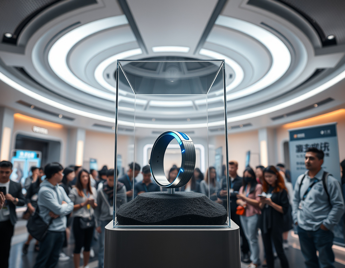 限量“001号”手环展示