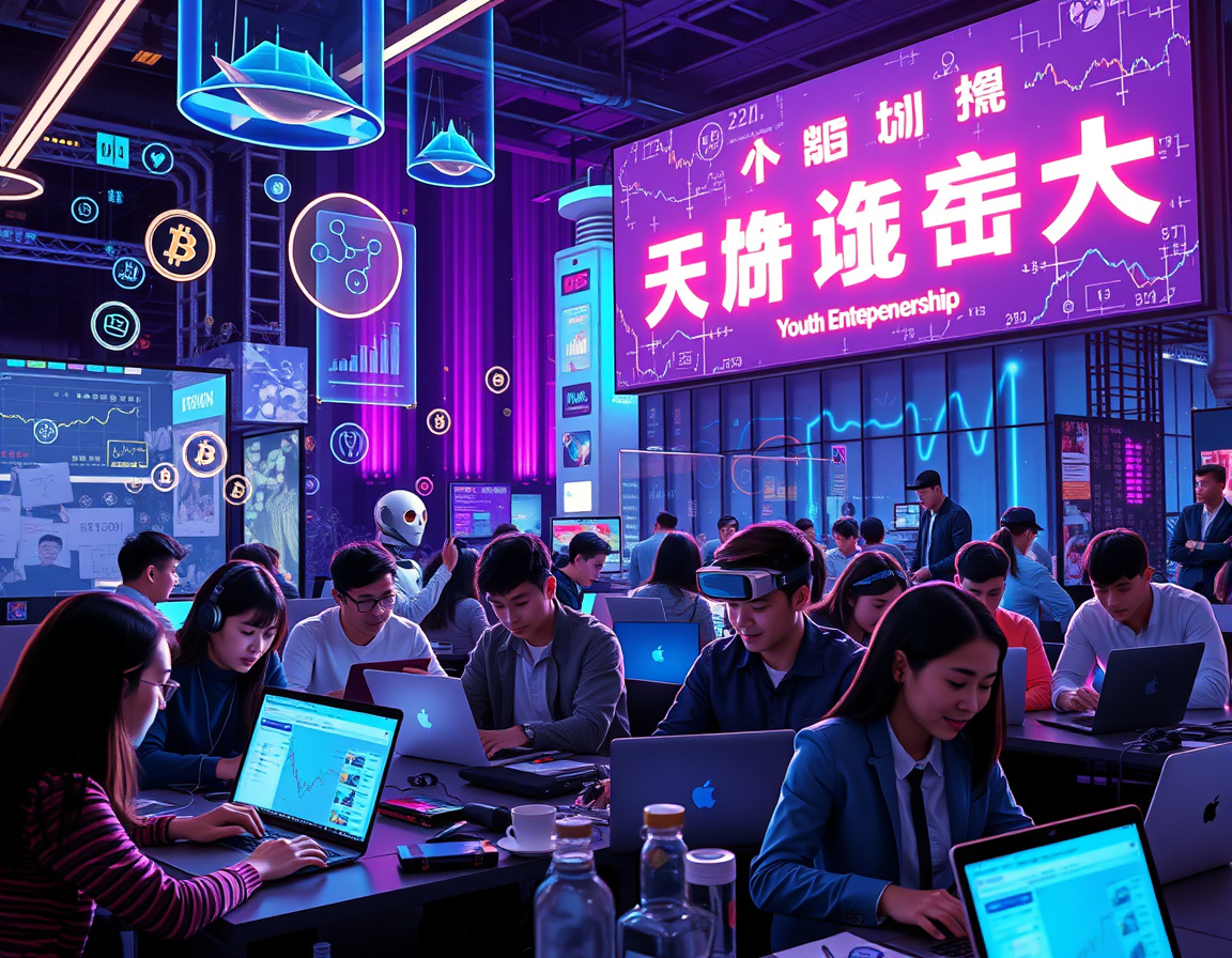 数字经济助力青年创业