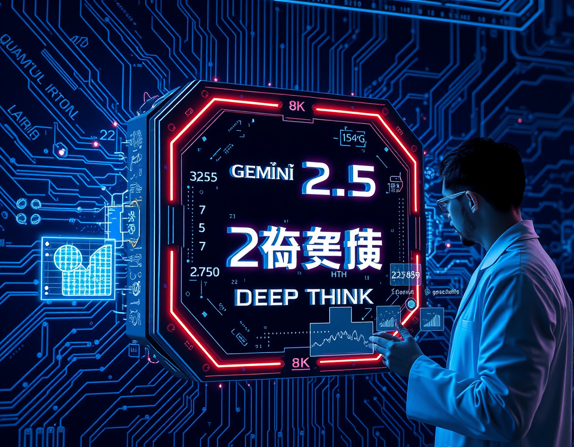 Gemini 2.5 Deep Think计算能力示意