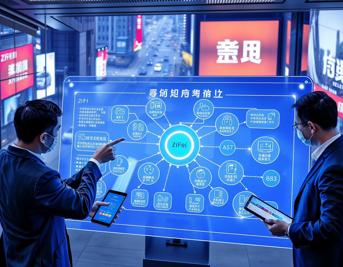 子飞智能战略布局示意图