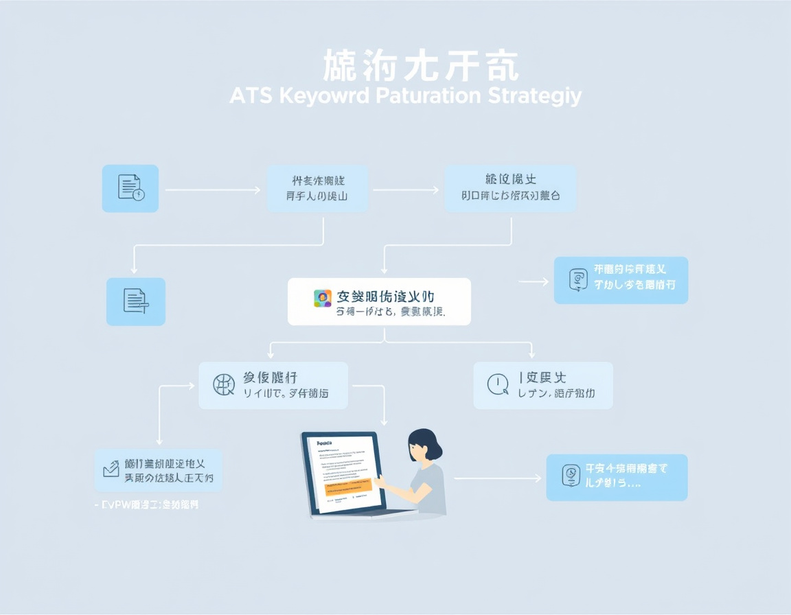 ATS关键词优化流程图