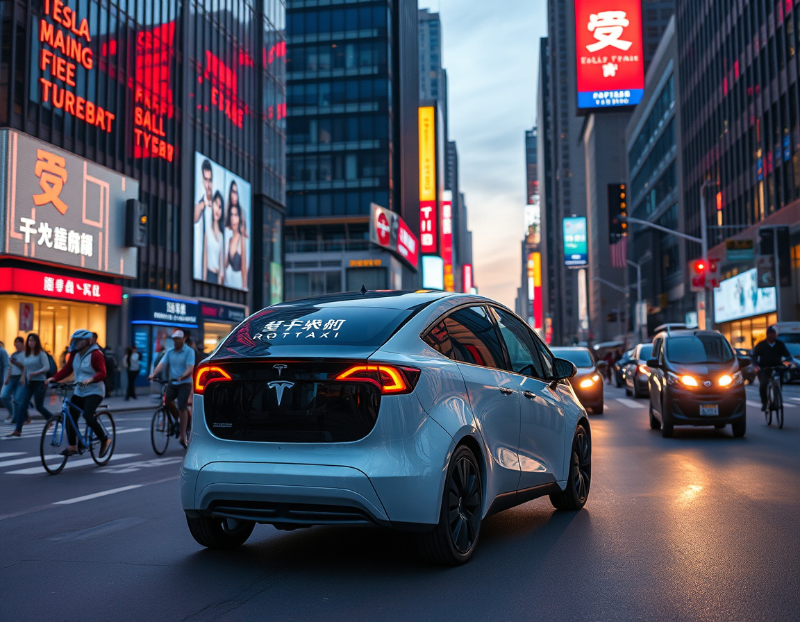 特斯拉Robotaxi演示