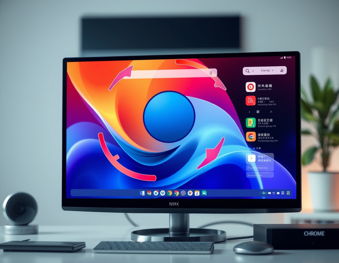 Chrome135新CSS轮转界面示意