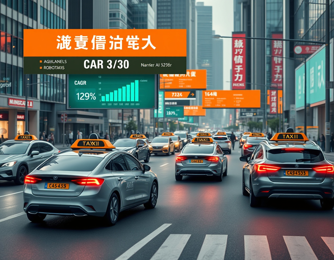 全球Robotaxi市场预测图示