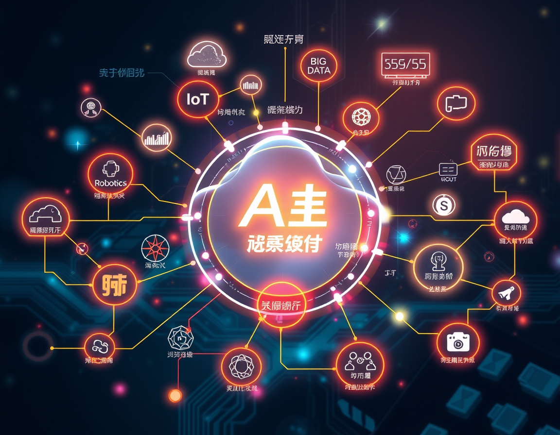 人工智能产业生态系统示意图