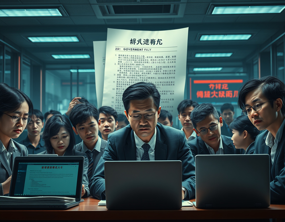 政策冲击下的职场压力