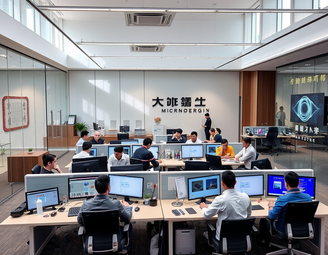 美光中国办公区