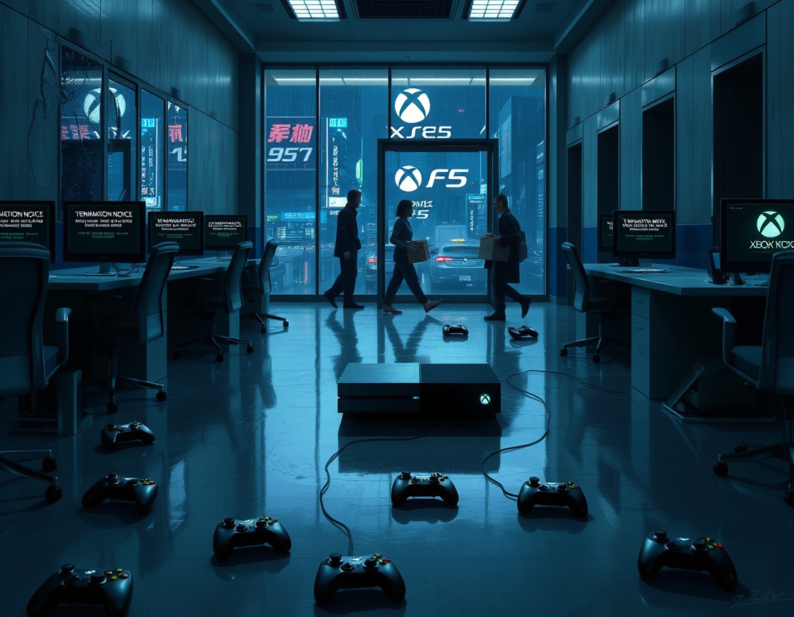 微软裁员影响Xbox