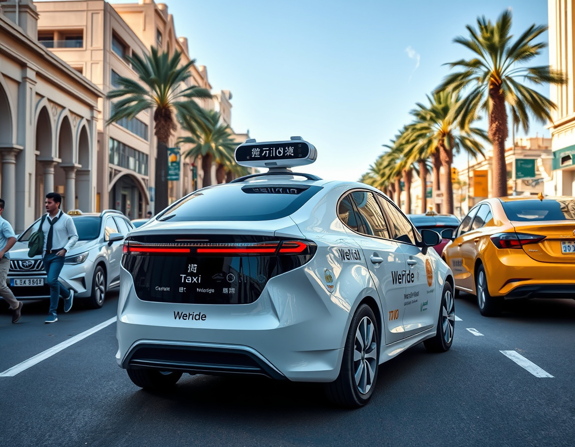 文远知行Robotaxi在中东的运营