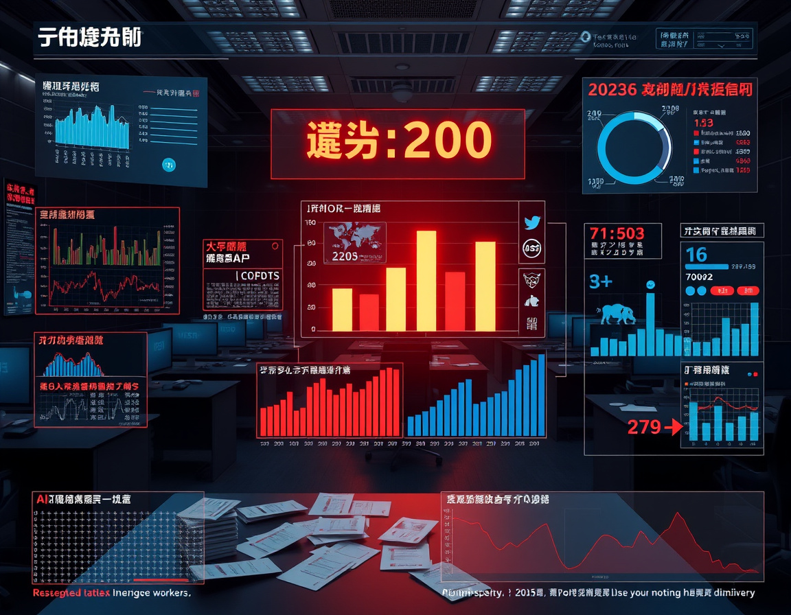 2025年科技裁员数据冲击图