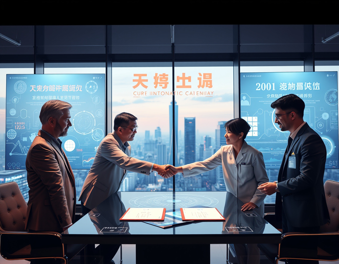 国际科技创新合作签约现场