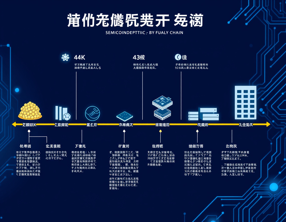 半导体产业链示意图