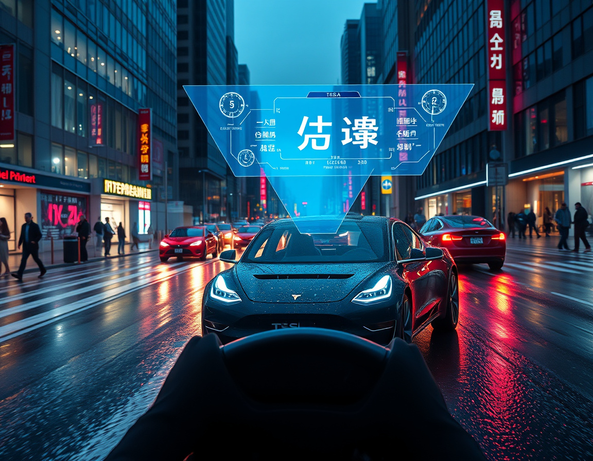 特斯拉FSD新一代模型示意