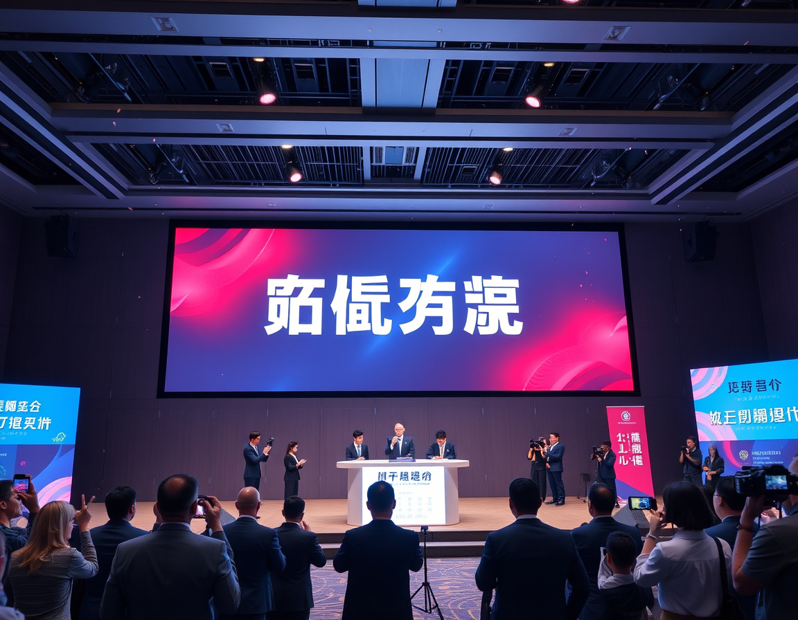 申报项目启动仪式现场