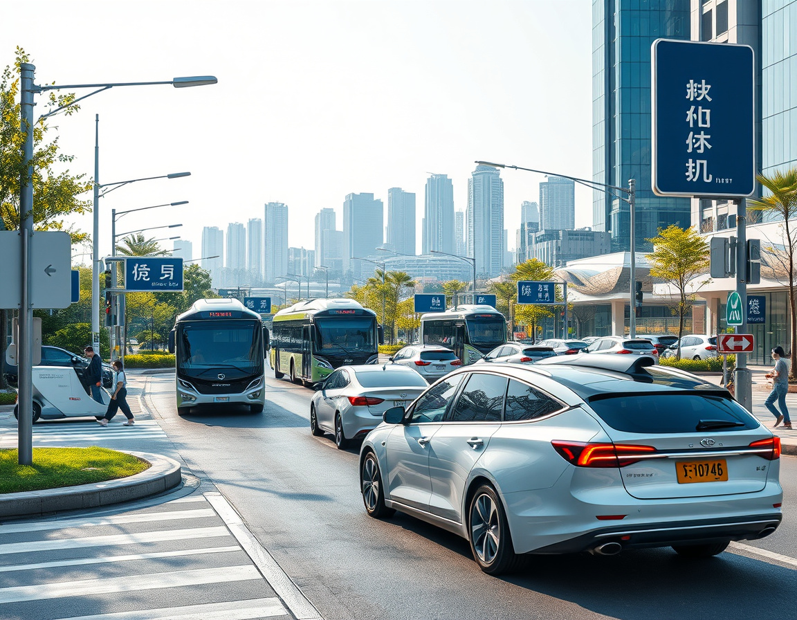 自动驾驶场景示意 自动驾驶场景示意