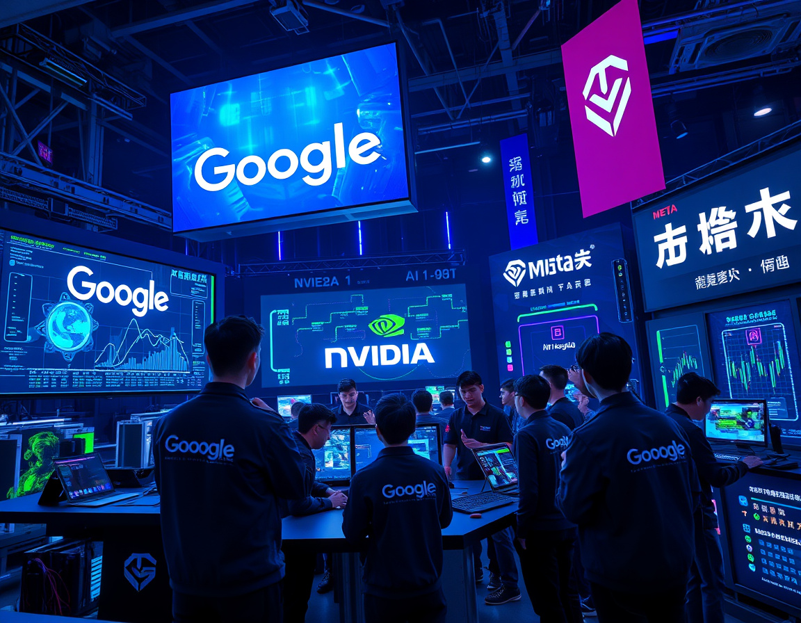 谷歌英伟达Meta的技术竞赛尚在激烈进行