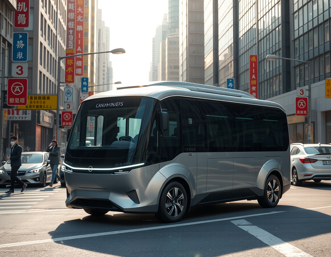 城市自动驾驶通勤小巴