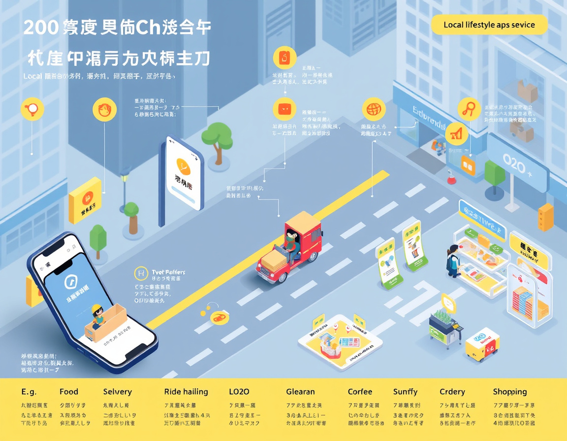 三大互联网巨头本地生活布局示意 三大互联网巨头本地生活布局示意