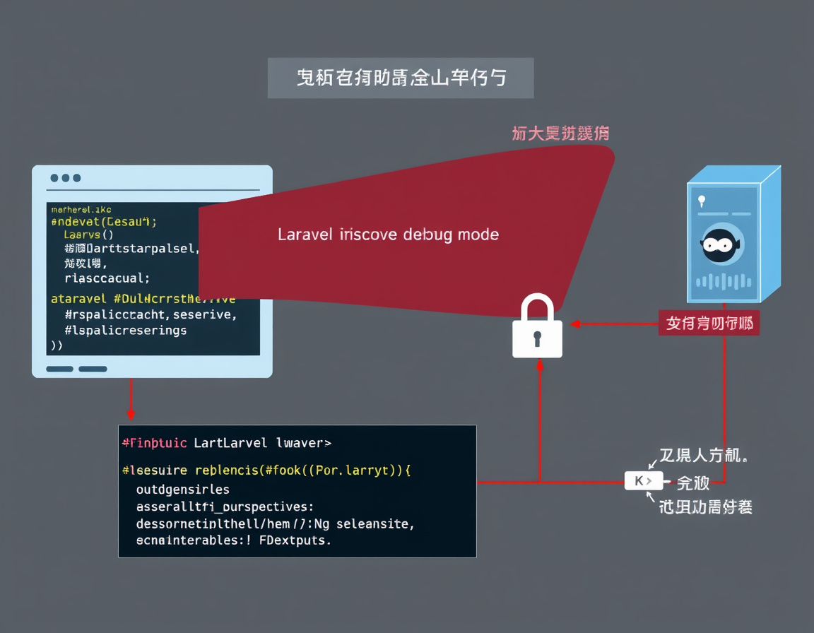 Laravel调试模式漏洞示意图