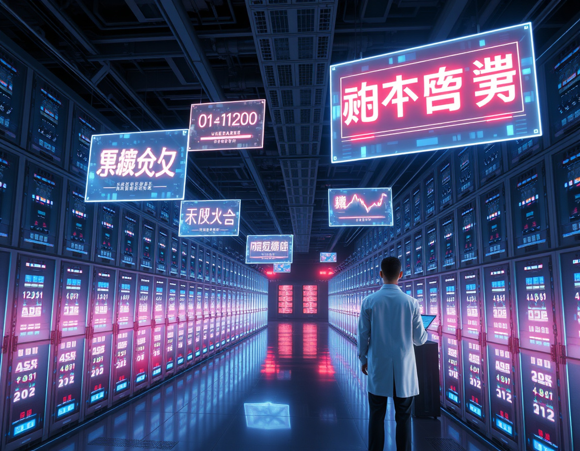 华为全球最强AI算力集群展示
