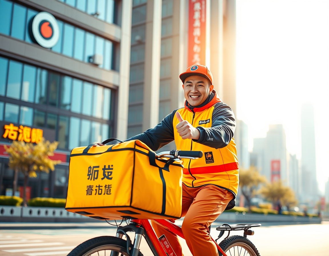 骑手与平台携手共进