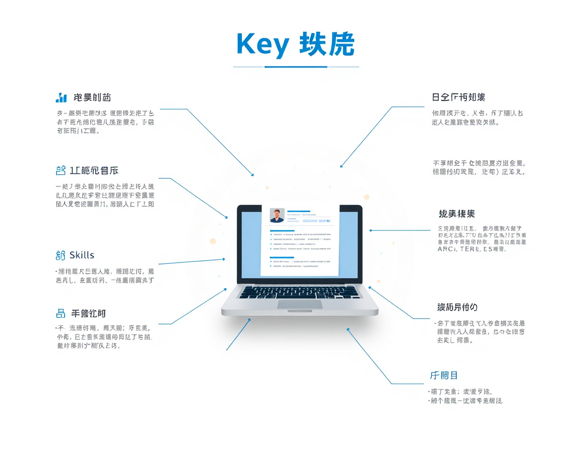 简历关键要素示意