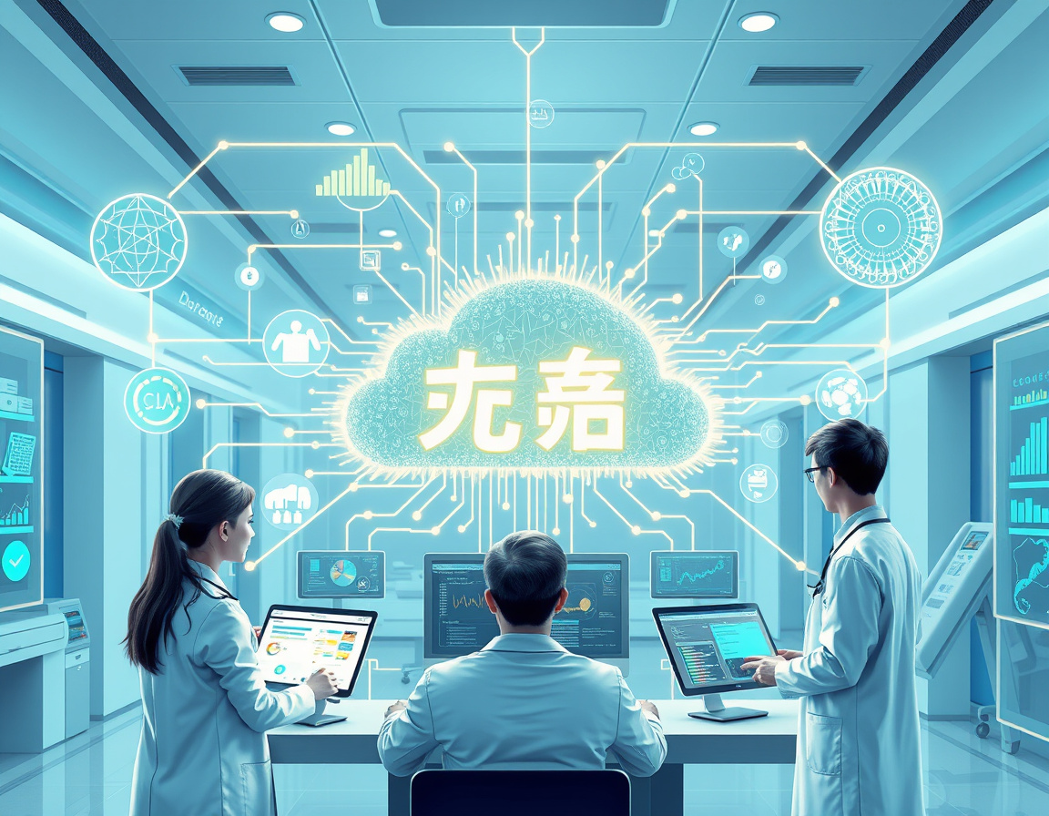 智能医疗大数据融合示意