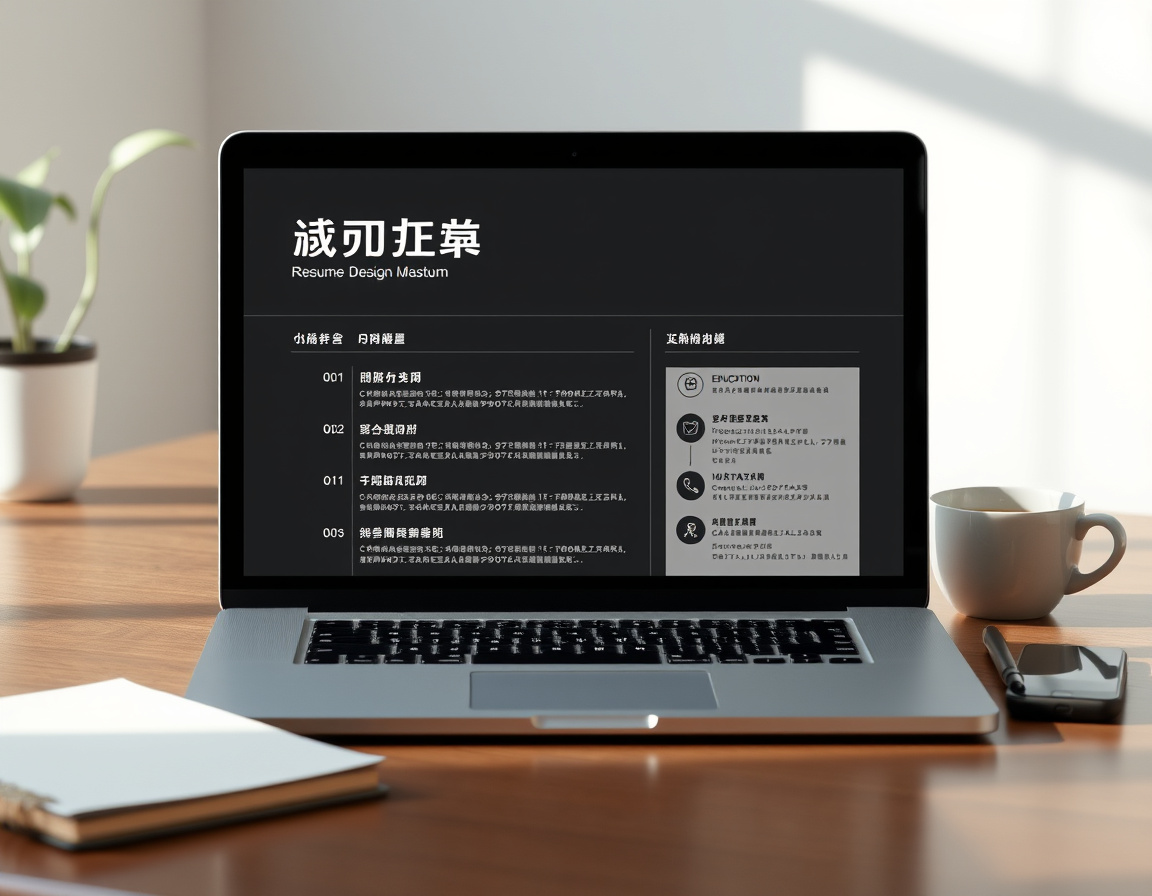 简历模块化设计示范