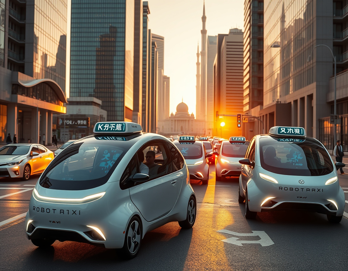 阿布扎比Robotaxi运营图