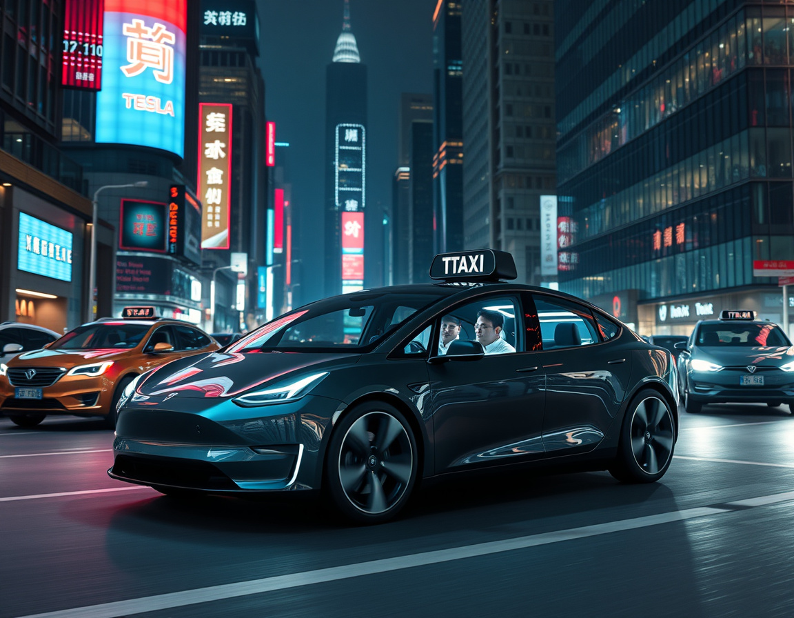 特斯拉Robotaxi启动仪式