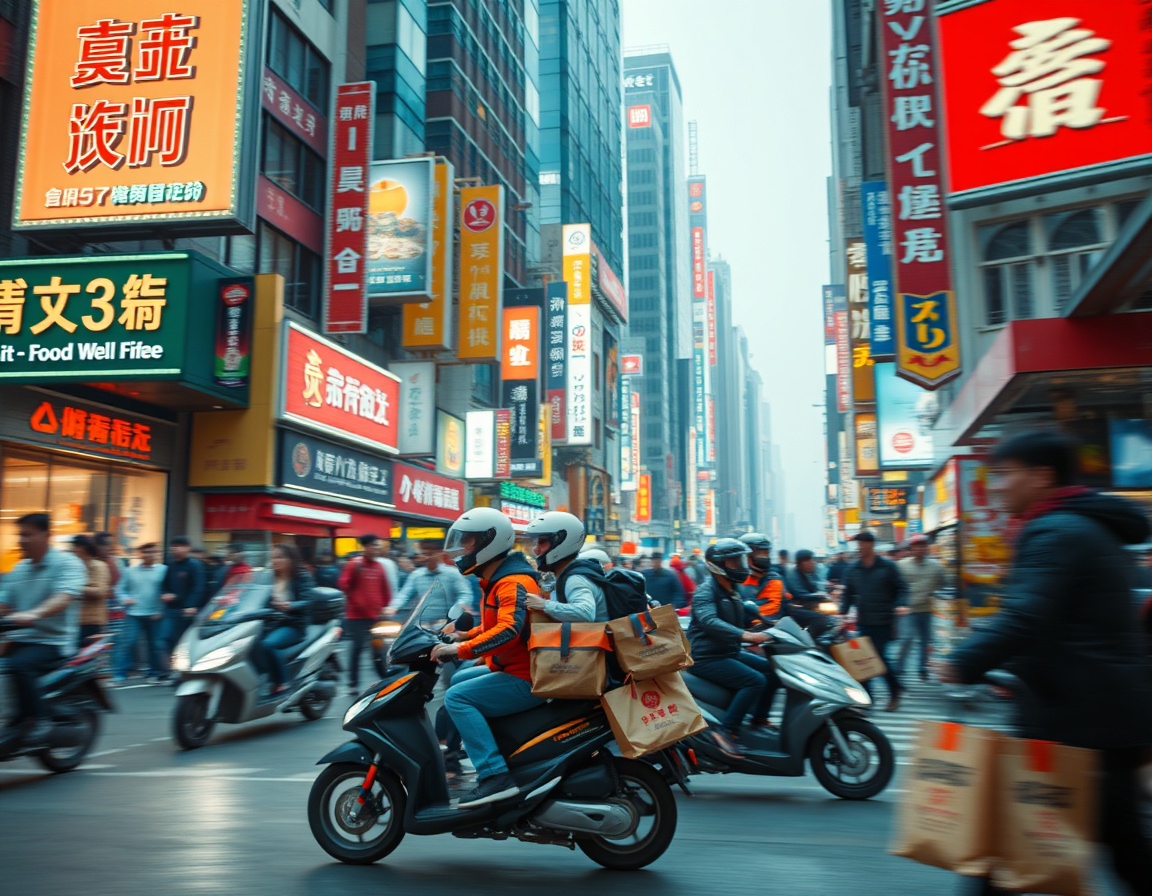 外卖大战三巨头激战